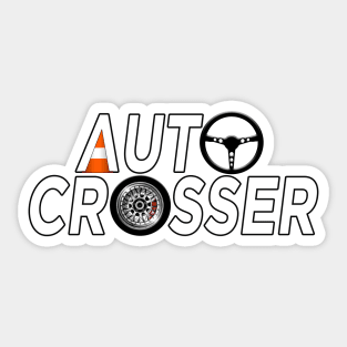 Auto Crosser Sticker